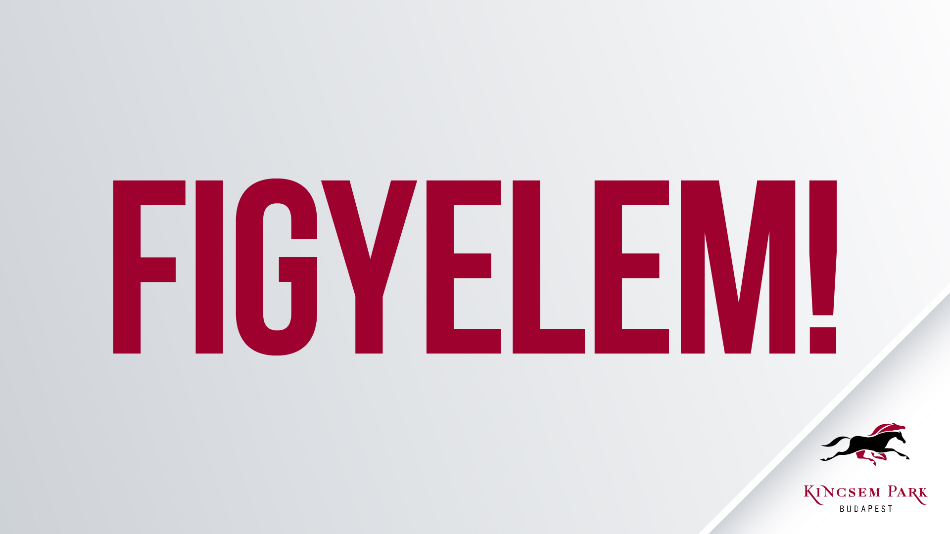 FIGYELEM!