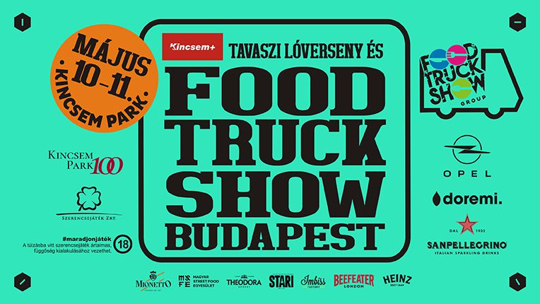 Kiemelt ügetőversenyek sora a szombati Food Truck Show-n! - kezdés 13 órakor