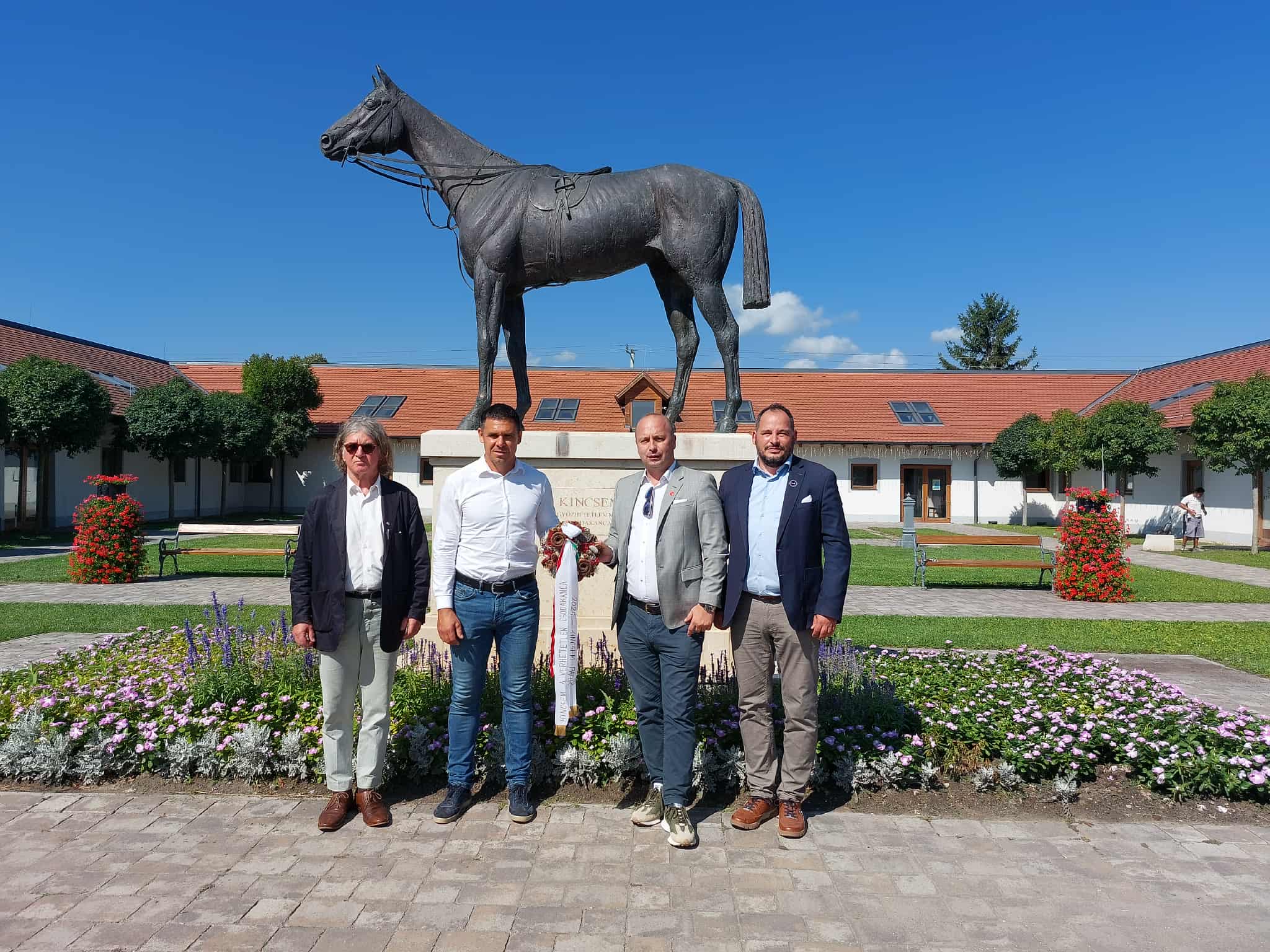 Balról jobbra: Száraz György, Kammerer Zoltán, Szotyori Nagy Ádám, Krebs András