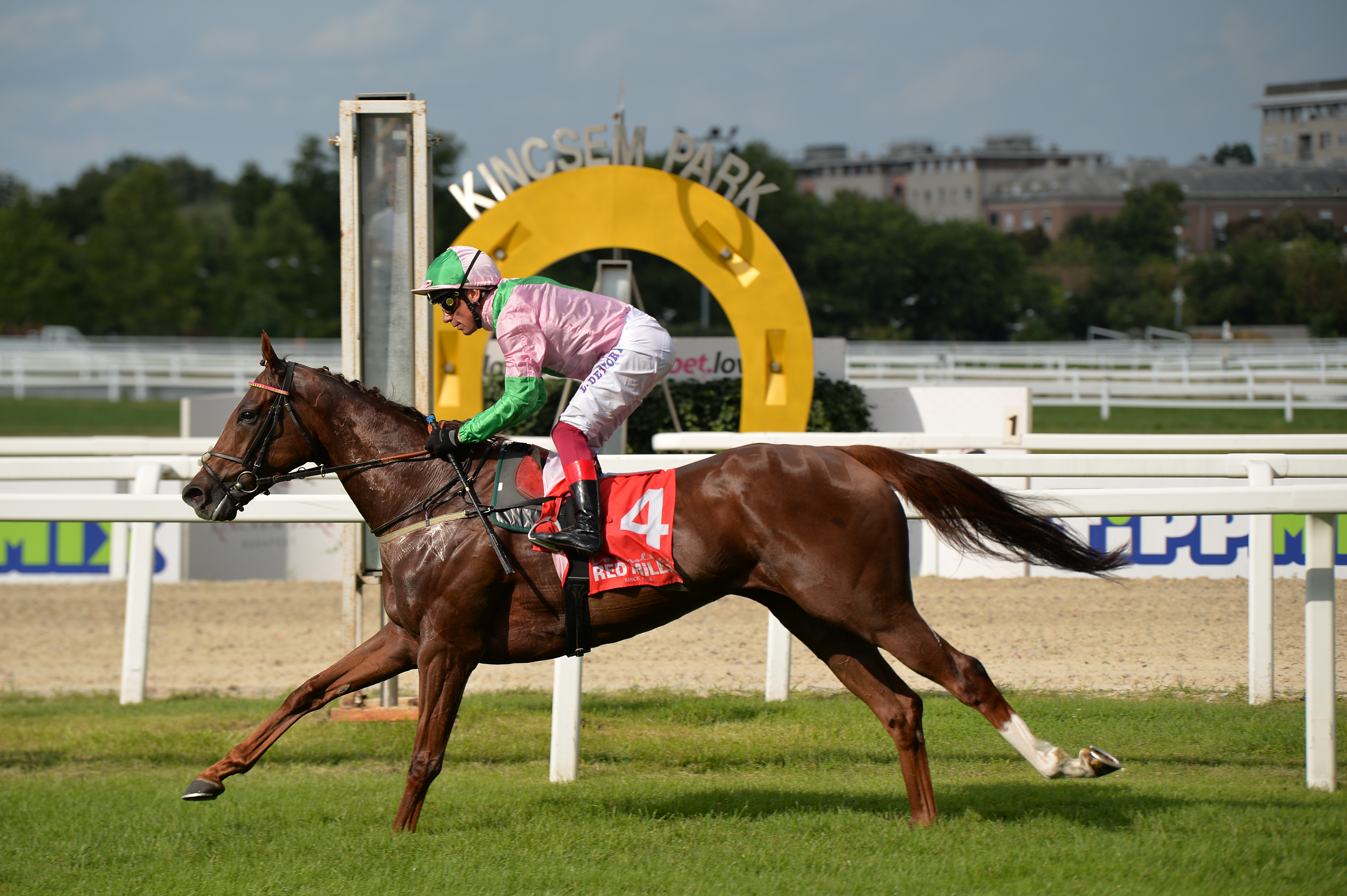 Frankie Dettori Splendent társaként