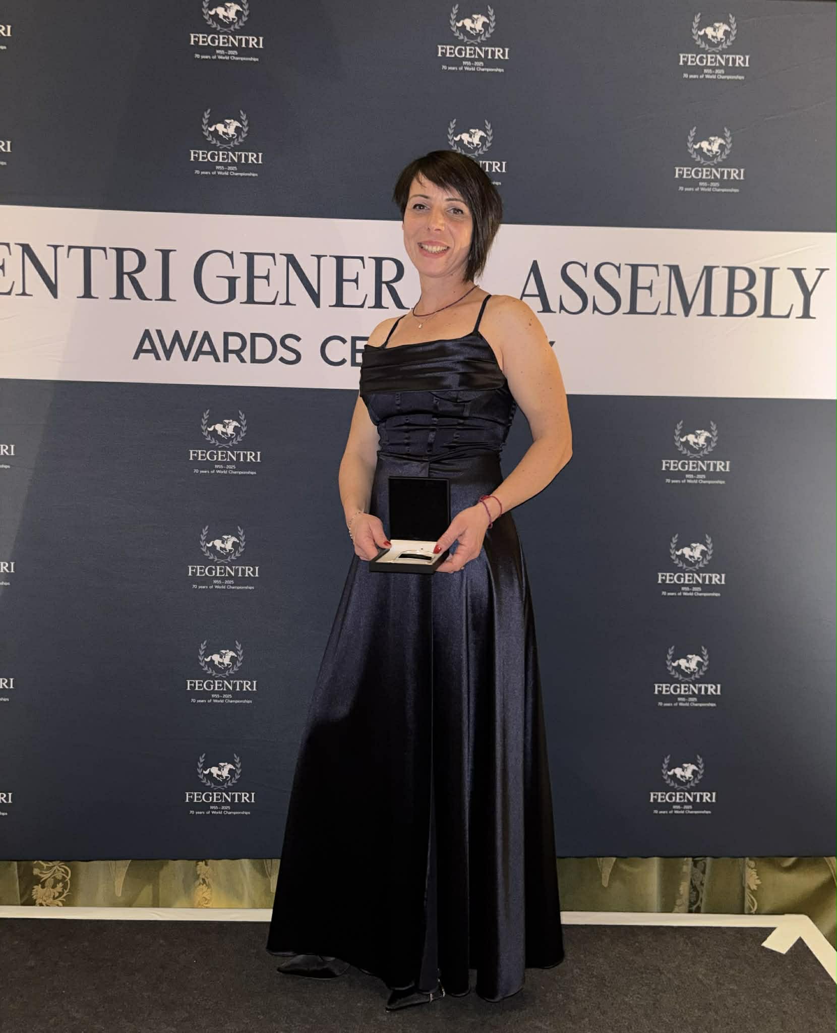 Dickinson Judit a díjátadáson