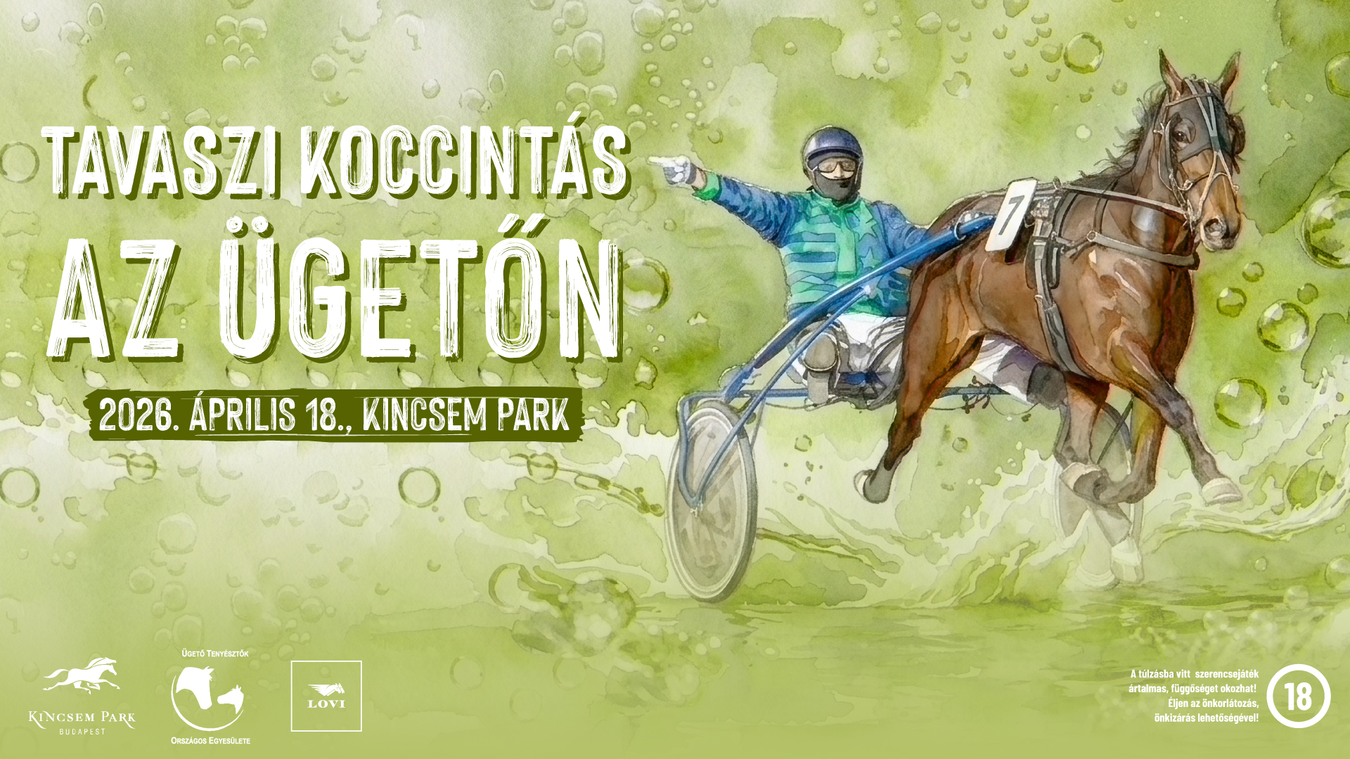 „Tavaszi Koccintás az ügetőn!” – kezdés 14 órakor!