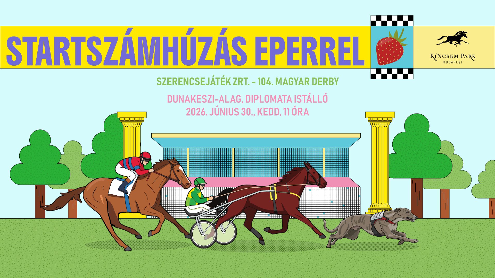 Startszámhúzás eperrel