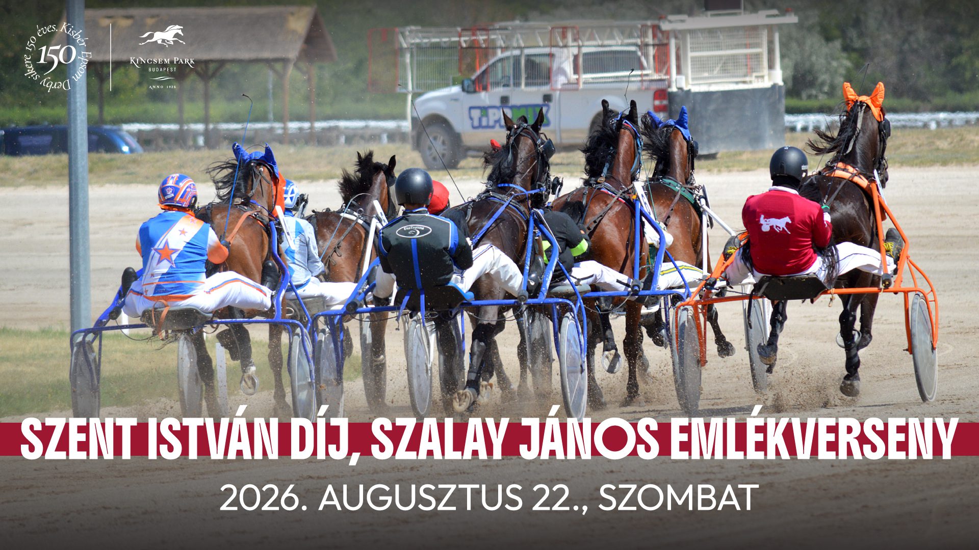 Szalay János Emlékverseny és Szent István Díj az ügetőn! – kezdés 14 órakor!