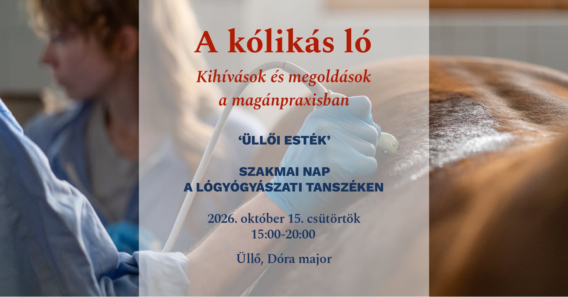 Üllői esték – a kólikás ló